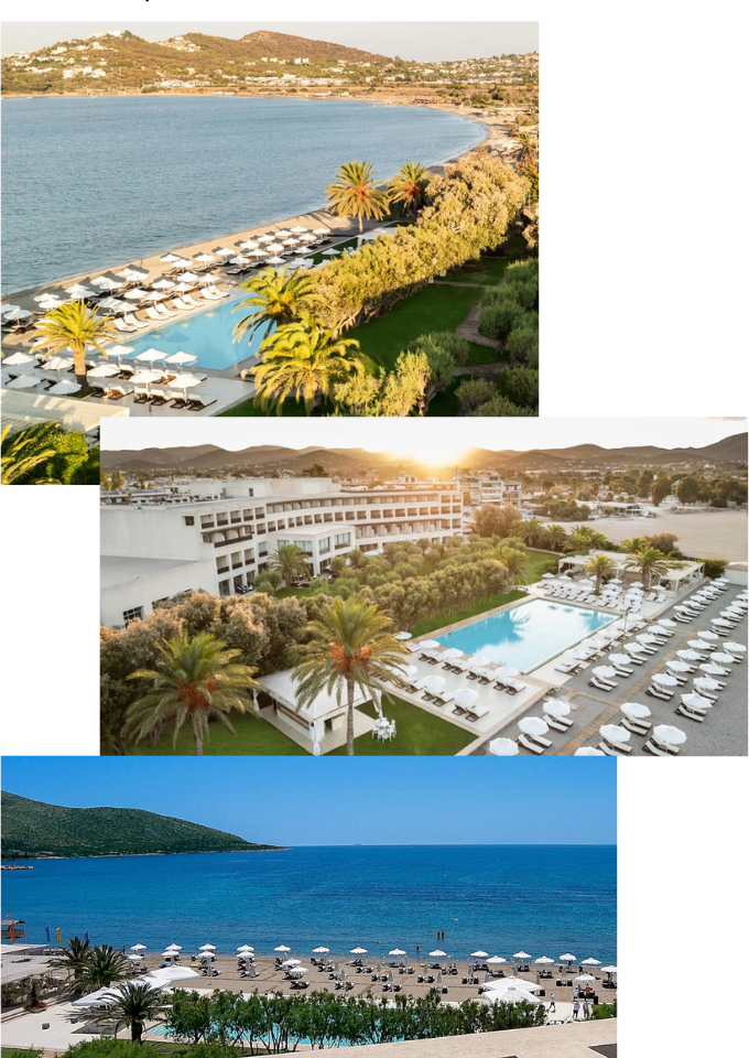 Plaza Resort beach, hotel and pool views